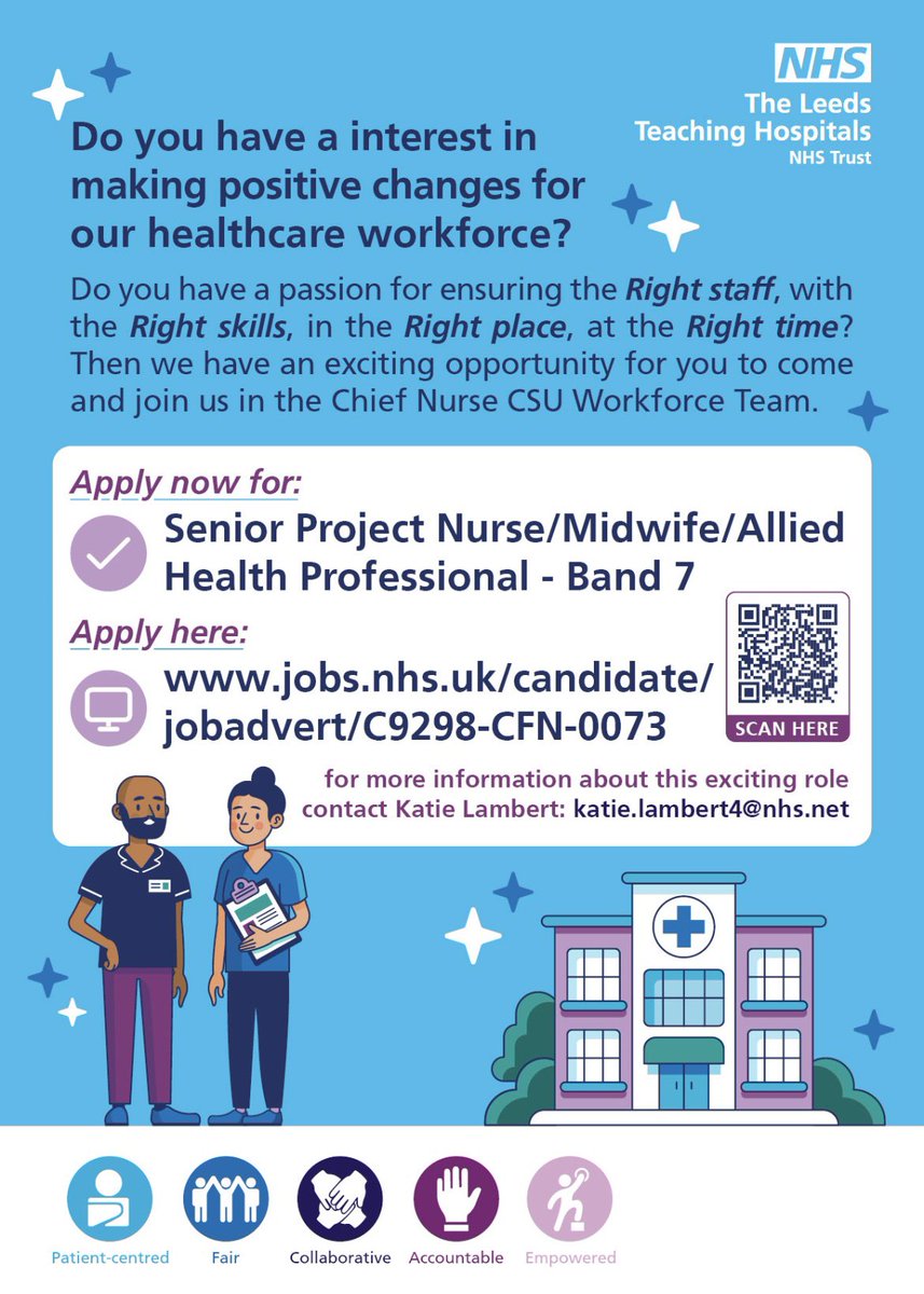 Lisa Kirk (nee Gibson) (@lisa_kirky) on Twitter photo π¨Band 7 Senior Professional role in the Chief Nurse Workforce team π±
Get in touch if youβre interested in safe staffing, recruitment, future workforce models and definitely if data gets you excited!!! π€© <a href="/lthtwande/">LTHTWorkforce&Education</a> <a href="/LeedsHospitals/">Leeds Teaching Hospitals</a> π¨Band 7 Senior Professional role in the Chief Nurse Workforce team π±
Get in touch if youβre interested in safe staffing, recruitment, future workforce models and definitely if data gets you excited!!! π€© <a href="/lthtwande/">LTHTWorkforce&Education</a> <a href="/LeedsHospitals/">Leeds Teaching Hospitals</a>