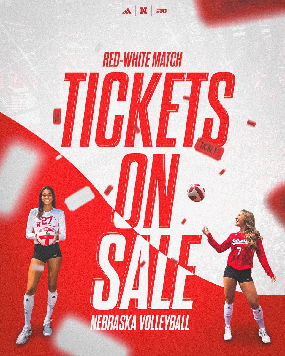 Husker Volleyball on Twitter "🚨 Tickets are on sale NOW! 🚨 Grab your