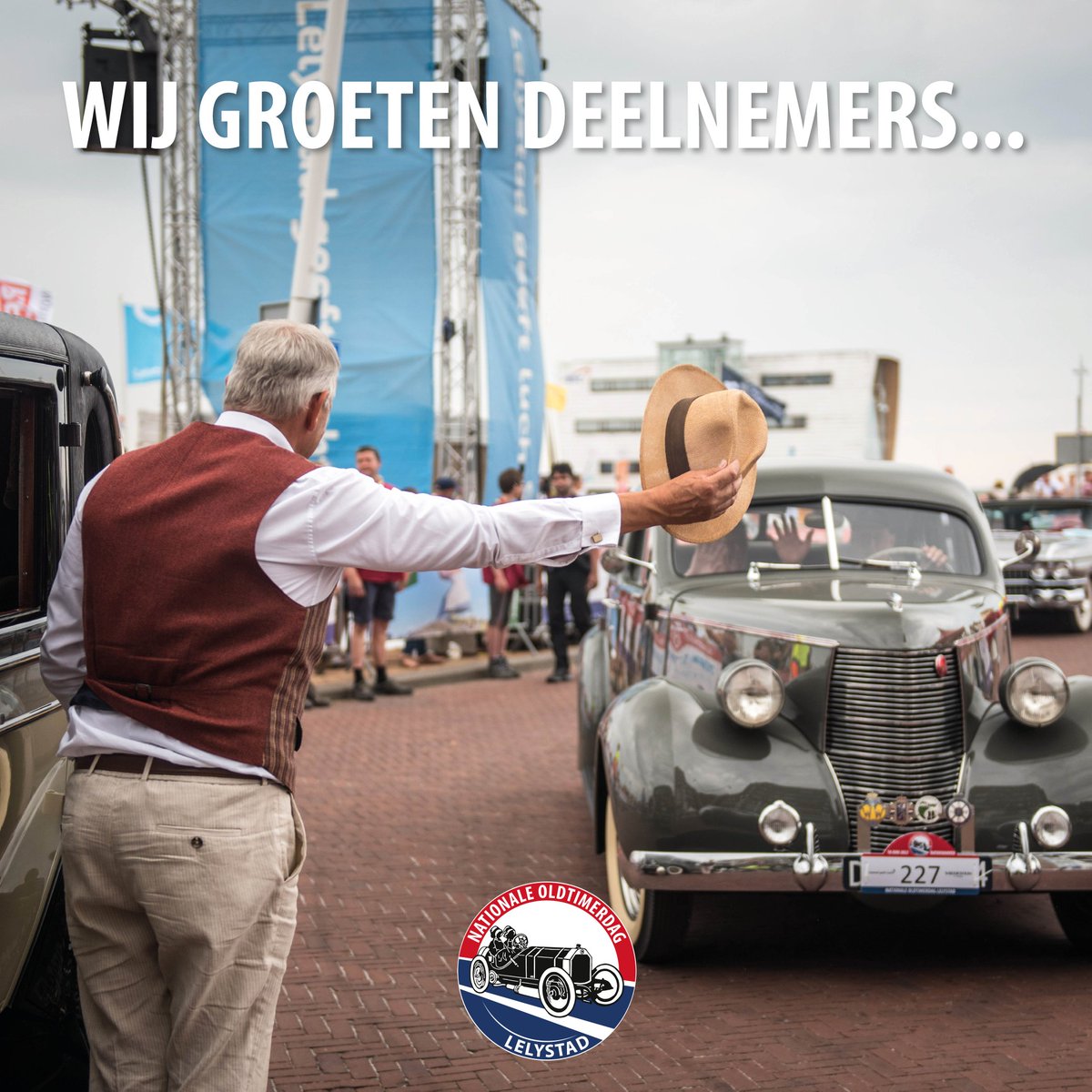 Nat_oldtimerdag's tweet photo. Deelnemers, sponsoren, bezoekers en vrijwilligers - hartelijk bedankt!

Samen met jullie hebben we een onvergetelijke 37e editie van de Nationale Oldtimerdag mogen beleven!

Heel graag tot volgend jaar!

#nationaleoldtimerdag  #vaderdagisoldtimerdag #Lelystad #bataviaboulevard https://t.co/dTOBXpmvup