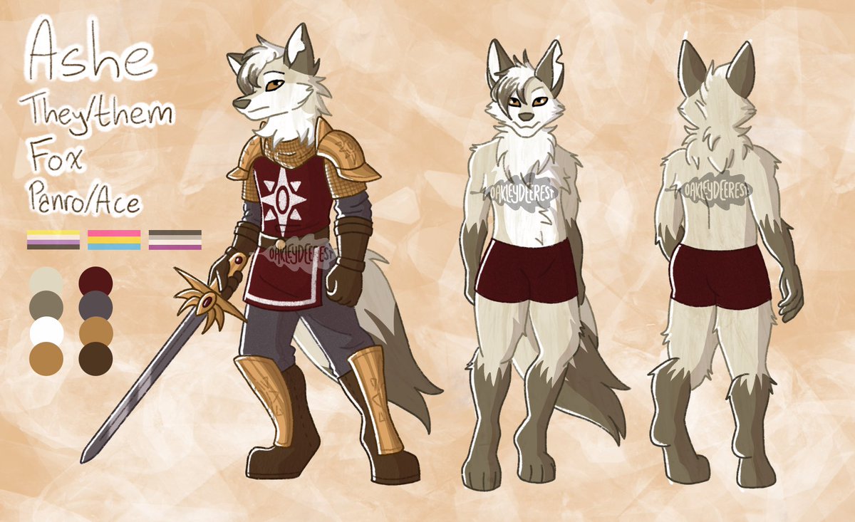 oakleydeerest's tweet photo. ref sheet i made for my friend :3

#furry #fursona #furryart #furryartist https://t.co/XBa8OzCLej