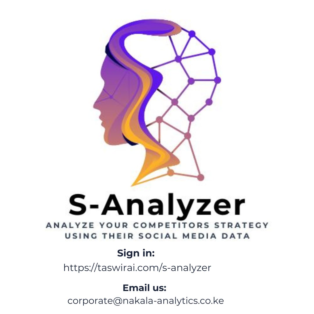 Analyze your competitors' strategy using their social media Data taswirai.com/s-analyzer
#socialmediamarketing #strategy #DigitalMarketing #strategypick #DataScience