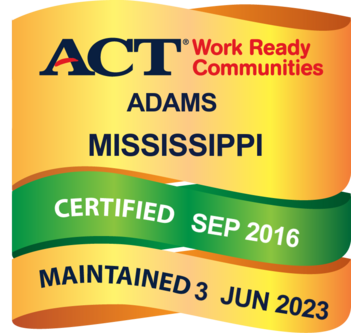 NatchezInc's tweet image. Through employers, assessment takers and many partners past and present – our area achieved this goal and continues to hold this certification that is recognized across employment sectors! #misslouworks #actworkreadycommunity #MightyMS