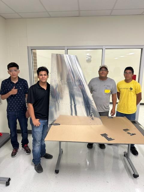 Our Robotics students at CHS are building a plane through the Tango Flight program!

This program pairs up teachers/mentors in the area and together they work with students to build an airplane!

We're so proud of Mr. Stafford and our talented students!! #theClevelandISDway
