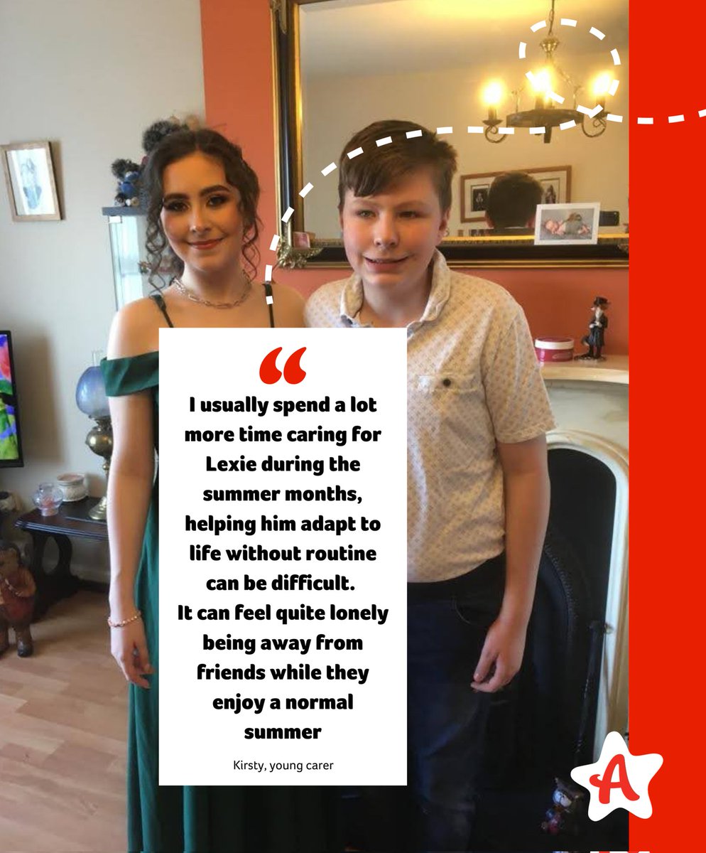 Thanks to @bbcradioulster @csbuckler for speaking to #youngcarer Kirsty yesterday as she shared the reality of summer holidays as a Young Carer. There's still a lack of awareness and understanding of what young carers go through, so raising awareness is key! #goodmorningulster