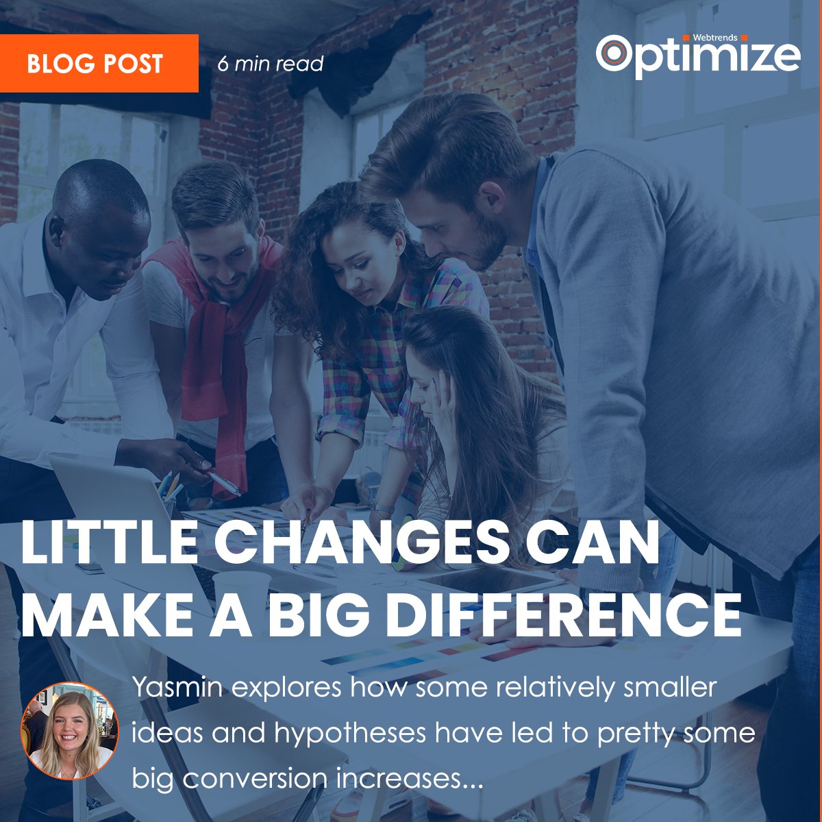 Webtrends Optimize tweet media