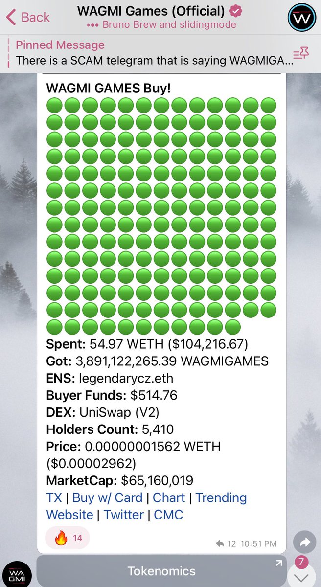 txgui41412621's tweet photo. @Yourpop8 If you do not hate money, then listen to me👂

#WAGMIGAMES is about to print monster candles never seen before. Hop in before the masses join.

@WagmiGameCo has the best team you could ever hope for in this space.

It's the biggest Web3 gaming project ever! #WAGMIDefense. https://t.co/FlvUfCTFPr
