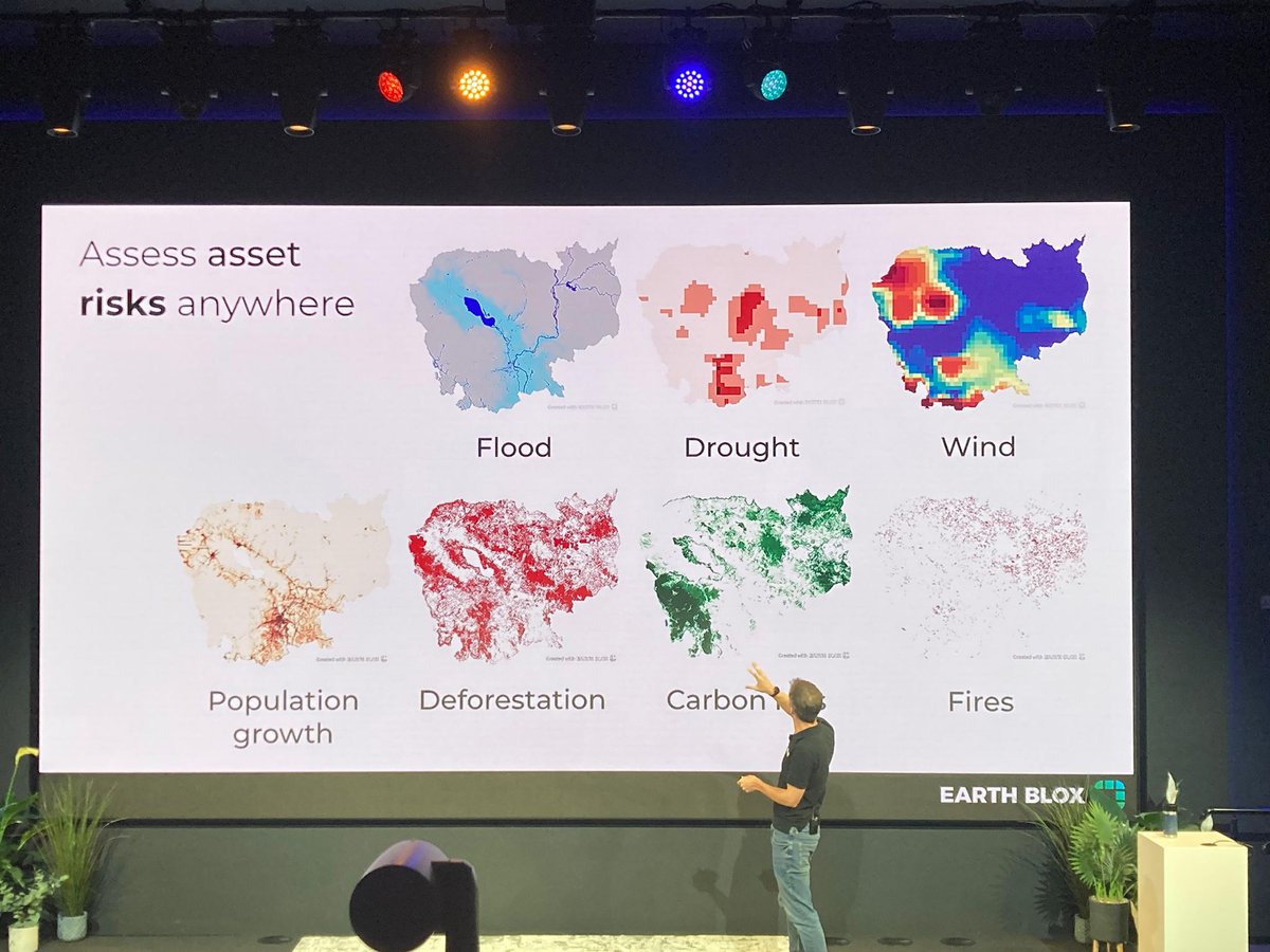 EarthBlox's tweet photo. Day 1 of the #EarthEngine Partner Summit featured presentations from partners including Tim Newman, Head of Product at Earth Blox, demonstrating how we accelerate access to nature and climate analytics to inform key decision making for our planet. https://t.co/I04Nuow542