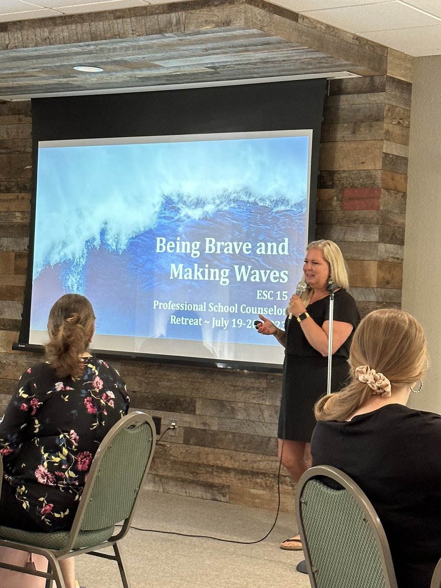 Learning to Encourage/Equip/Empower Thanks <a href="/Region15ESC/">Region 15 ESC</a> for hosting our School Counselor Retreat