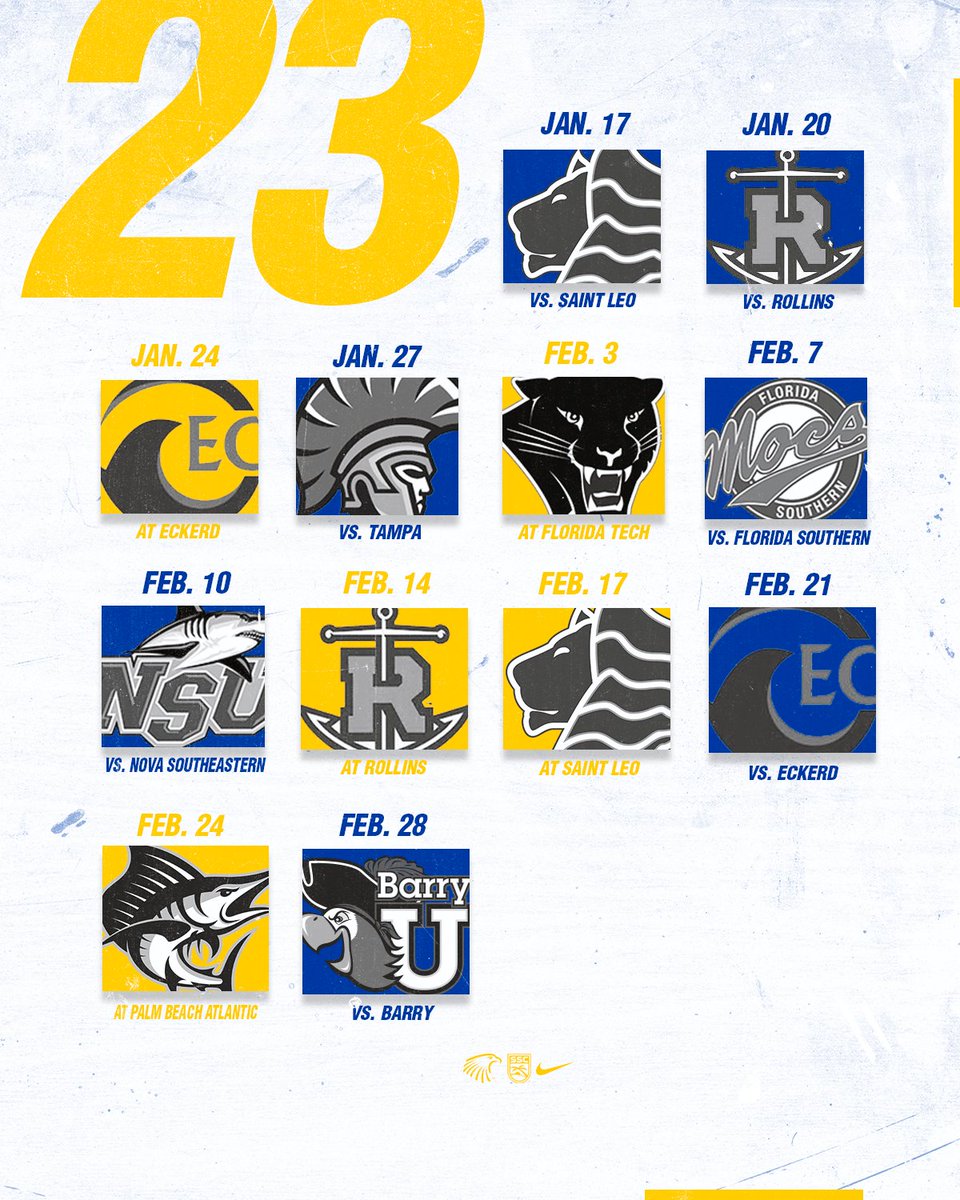 ERAUWBasketball's tweet photo. Announcing the 2023-24 @erauwbasketball schedule!
#GoERAU #DaytonasHometownTeam https://t.co/UEzBTuBur1