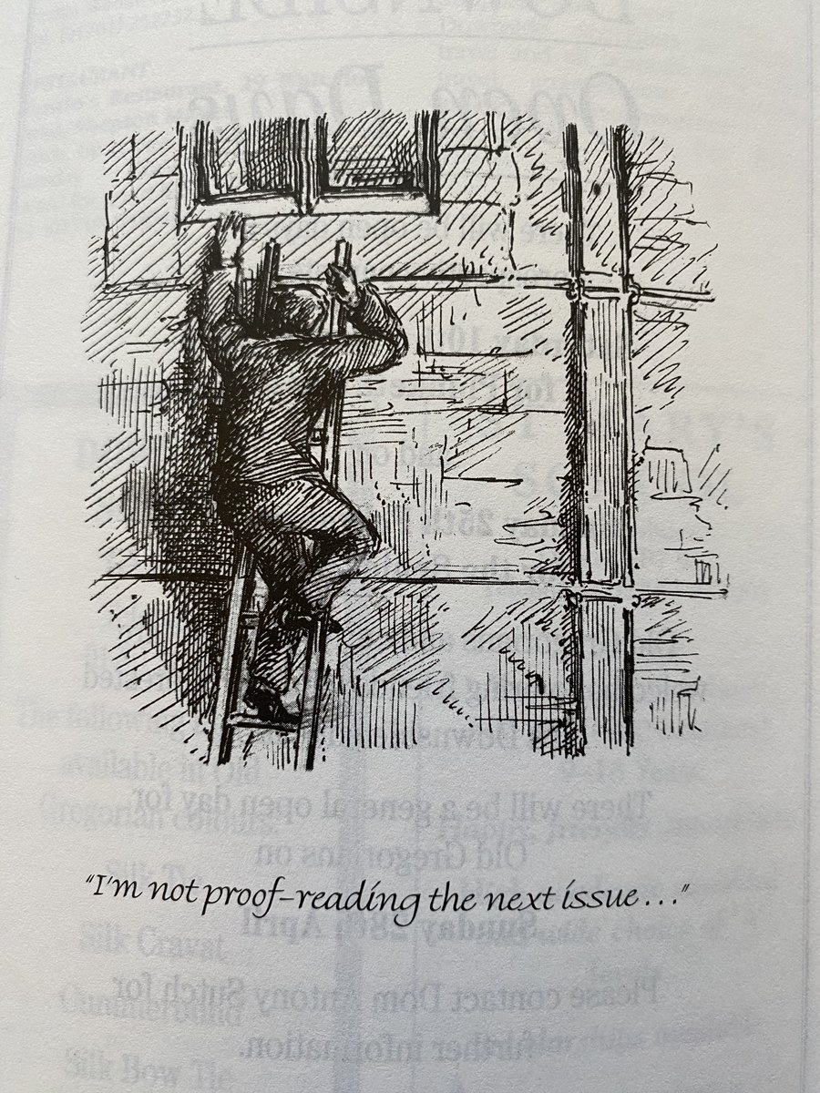 oldgregorians's tweet photo. Found this in an old Raven issue,
Good to see that it's not just us! 🙈

#oldgregorians #downsidealumni #downsideschool https://t.co/DU1Nvnq9bc