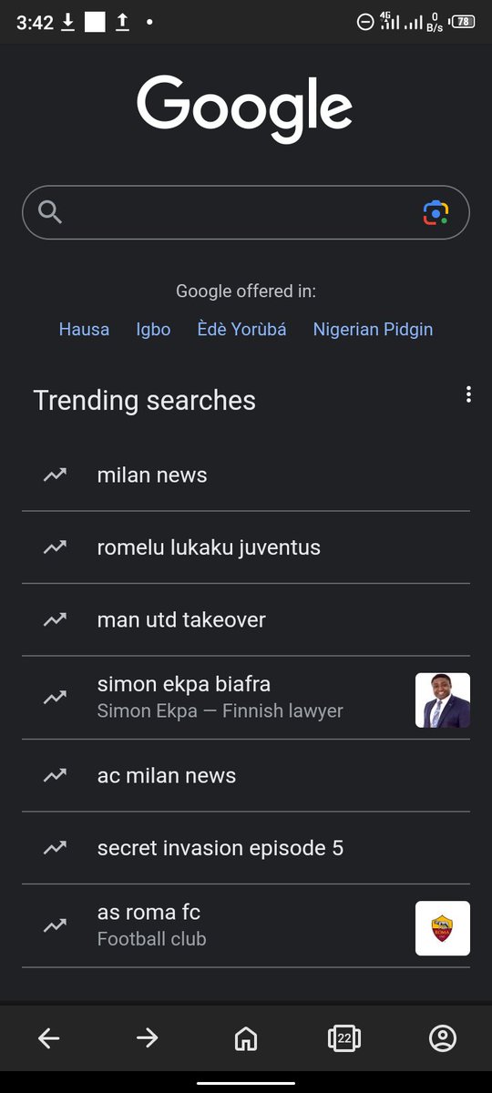 trendboymusic's tweet photo. @simon_ekpa Trending searches in Nigeria today https://t.co/DzmE2Jwh3g