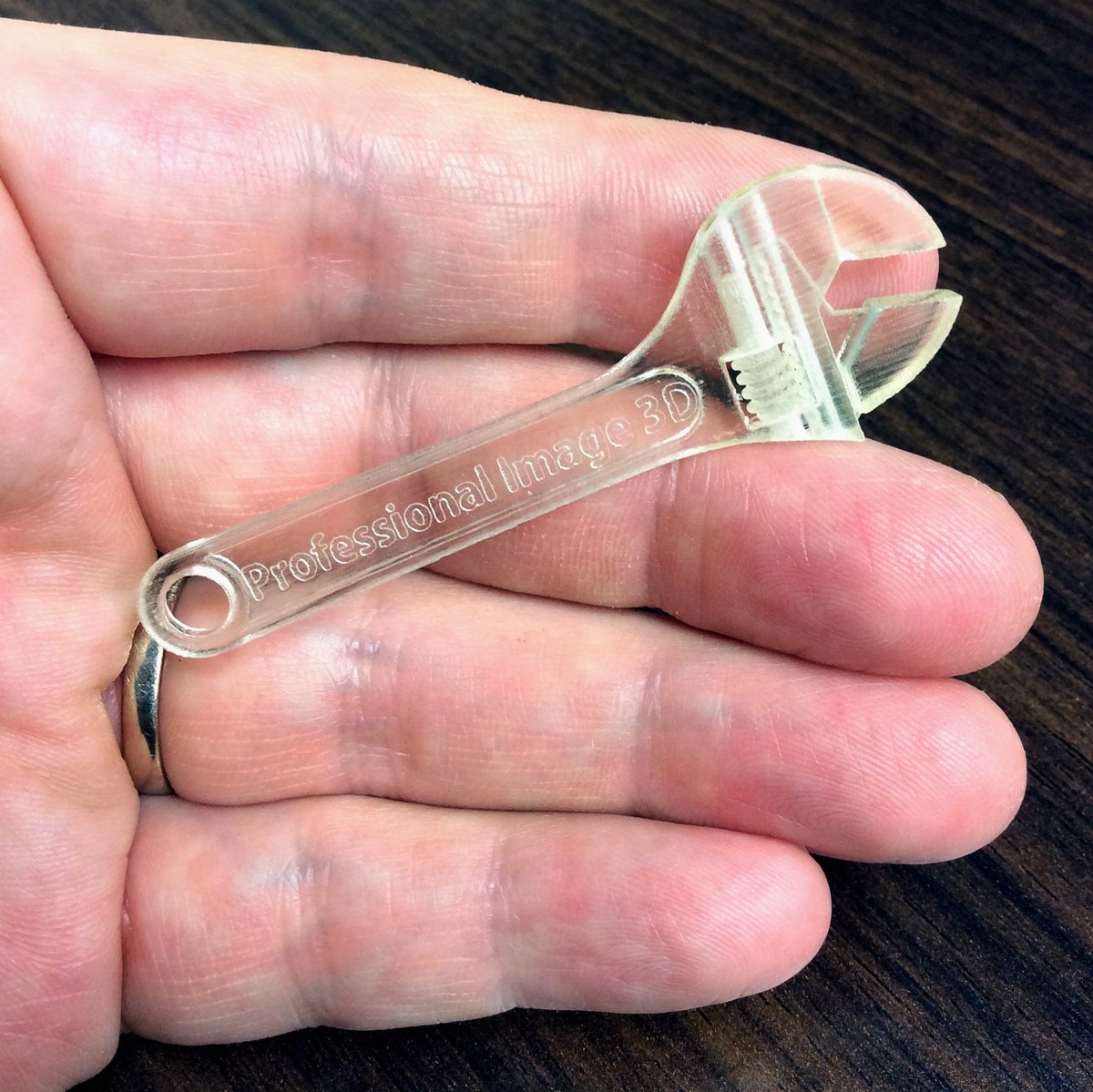 pro3drp's tweet photo. This tiny clear wrench was printed already assembled, which saves valuable time and accelerates the production process.

#3DScanning #3DDesign #3DCADDesign #3DManufacturing #3DPrint #ProductDevelopment #Prototyping #DigitalManufacturing #DesignTechnology #IndustrialDesign https://t.co/RVegqnu5r4