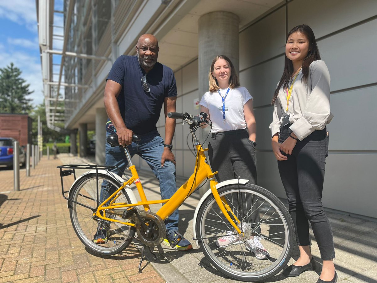 We are delighted to have been donated three Pashley bikes from our neighbours at Chiswick Park. They will help our staff and community partners travel around Brentford sustainably and is one of the steps we’re taking to reduce our carbon footprint.