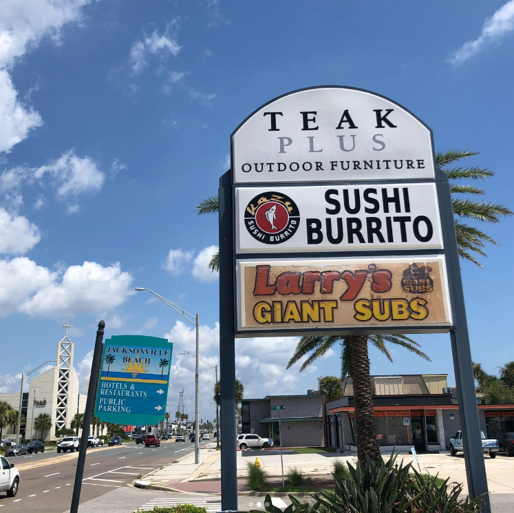 SleimanEnt's tweet photo. Teak Plus Furniture is OPEN TODAY! Come check out this new location here at Surfside Village in Jax Beach. Such beautiful high-quality outdoor furniture &amp; accessories!
Teak Plus Furniture is located at Surfside Village, 675 3rd St N Jacksonville Beach, FL 32250 https://t.co/4NowQUwnmS
