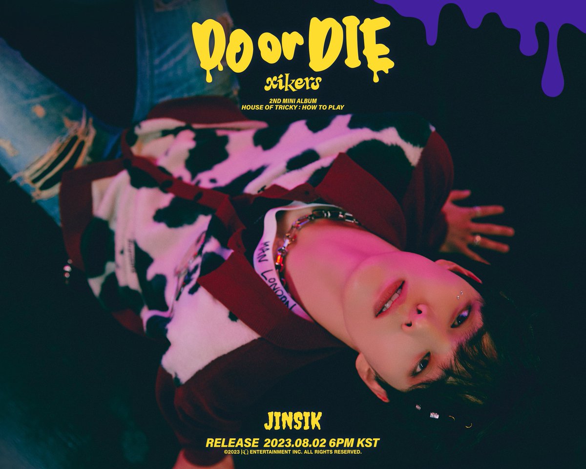 xikers_official's tweet photo. [📷] xikers - HOW TO PLAY 'TRICKY' CONCEPT POSTER '진식(JINSIK)'
 
RELEASE 2023. 08. 02 6PM(KST) 
 
#xikers #싸이커스 #진식 #JINSIK #2NDMINIALBUM #HOUSE_OF_TRICKY #HOW_TO_PLAY #KQ https://t.co/EmGIKYDahy