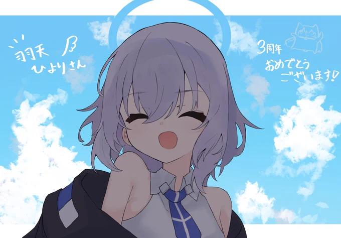 #羽天ひより3周年 #ひよりアート