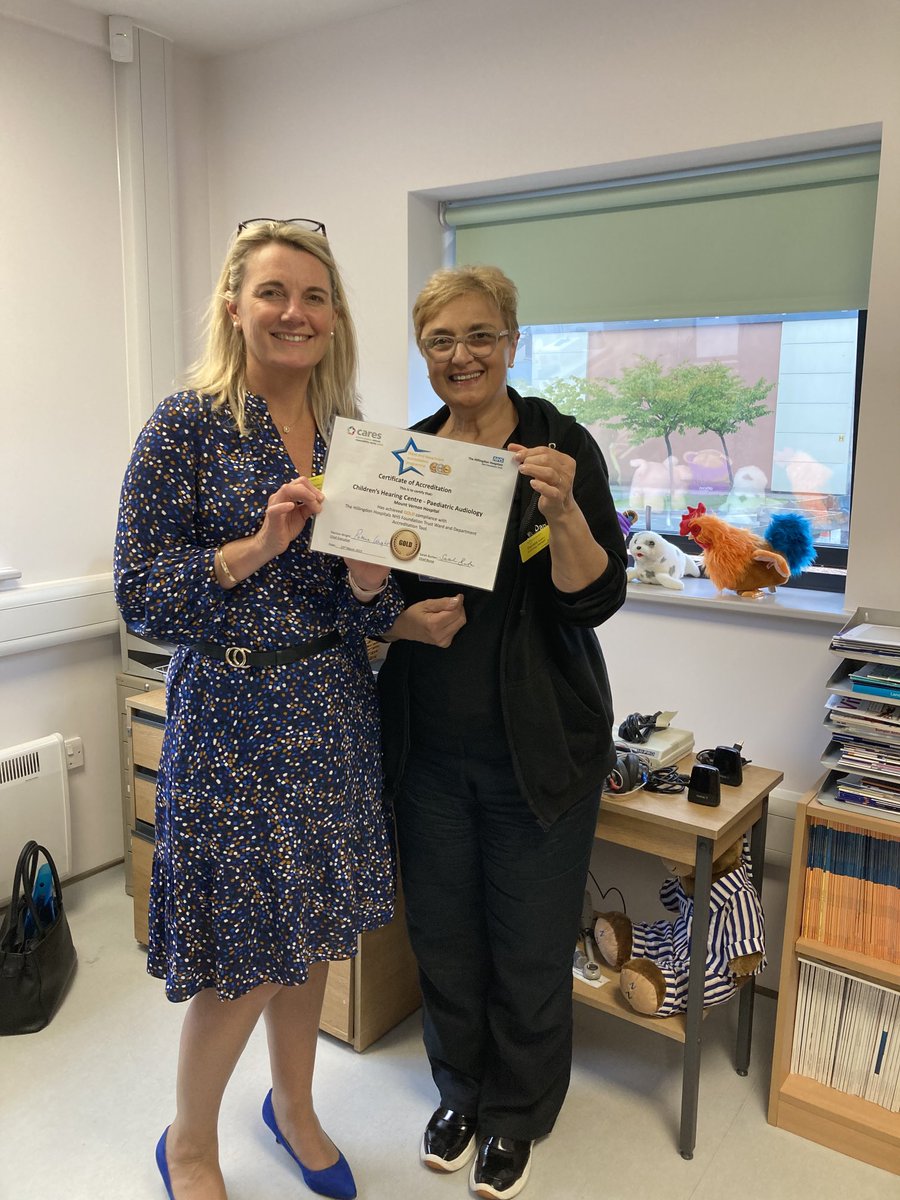 jenny martin (@nursejennym) on Twitter photo At the children’s hearing centre with <a href="/SarahAburton1/">Sarah Burton</a> . So proud to receive the gold accreditation certificate. Well done Daniela and team #leadership At the children’s hearing centre with <a href="/SarahAburton1/">Sarah Burton</a> . So proud to receive the gold accreditation certificate. Well done Daniela and team #leadership