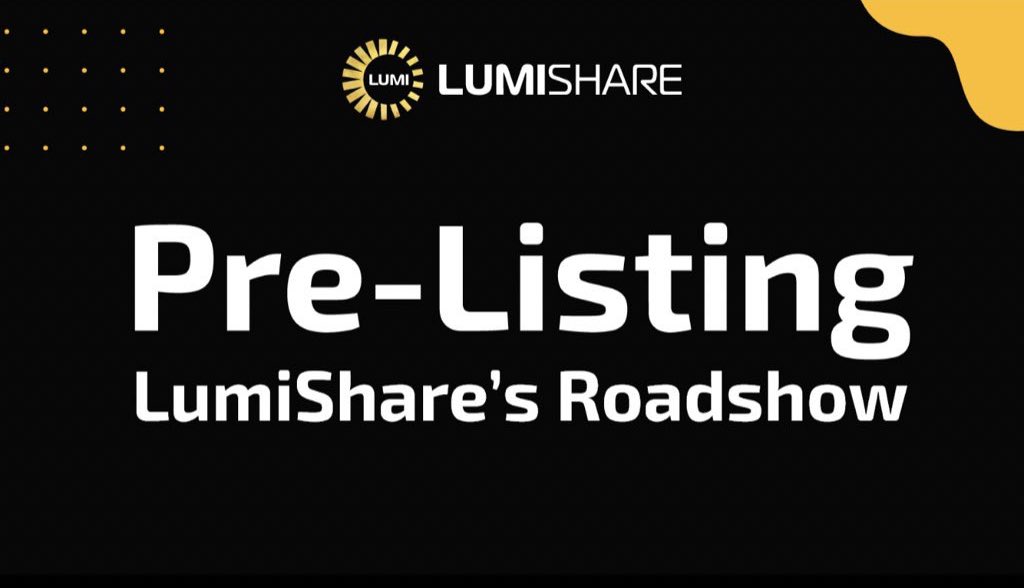 BenSharon29's tweet photo. LumiShare's Roadshow with the senior management before the official listing on CEX.
We will discuss the vision, current achievements, and the future roadmap.

Tomorrow, Thursday July 20th at 8pm Dubai Time.

Join here👇

https://t.co/XKJKavFoP2

@Lumishare_Lumi 
#LumiShare #Vision #RoadShow