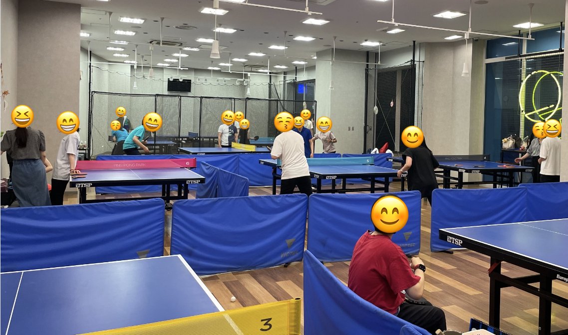 かわけん (@kawaken_libe) on Twitter photo リベ大フェス2日目に幕張で卓球オフ会🏓
全国からたくさんの参加者が集まり過去最大延べ60名の卓球オフ会🥳🎉
元プロの方もいらっしゃって盛り上がりも凄かったです💦
これも全て地底神<a href="/chiteizin_libe/">地底神(チテイジン)</a>、ヒロショウ、はな<a href="/lsr_pb/">はな@新卒社会人の図解スライド</a>、たかクロ<a href="/i9SaIC2QmqxYBJK/">Takashi@Web制作</a>、wako
<a href="/wako_chuchuchu/">wako</a>のおかげです🙏 リベ大フェス2日目に幕張で卓球オフ会🏓
全国からたくさんの参加者が集まり過去最大延べ60名の卓球オフ会🥳🎉
元プロの方もいらっしゃって盛り上がりも凄かったです💦
これも全て地底神<a href="/chiteizin_libe/">地底神(チテイジン)</a>、ヒロショウ、はな<a href="/lsr_pb/">はな@新卒社会人の図解スライド</a>、たかクロ<a href="/i9SaIC2QmqxYBJK/">Takashi@Web制作</a>、wako
<a href="/wako_chuchuchu/">wako</a>のおかげです🙏