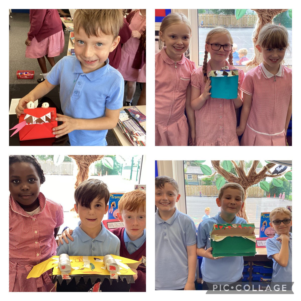 Y3 have created their pneumatic toys this week that they designed for Y1. Well done 👏