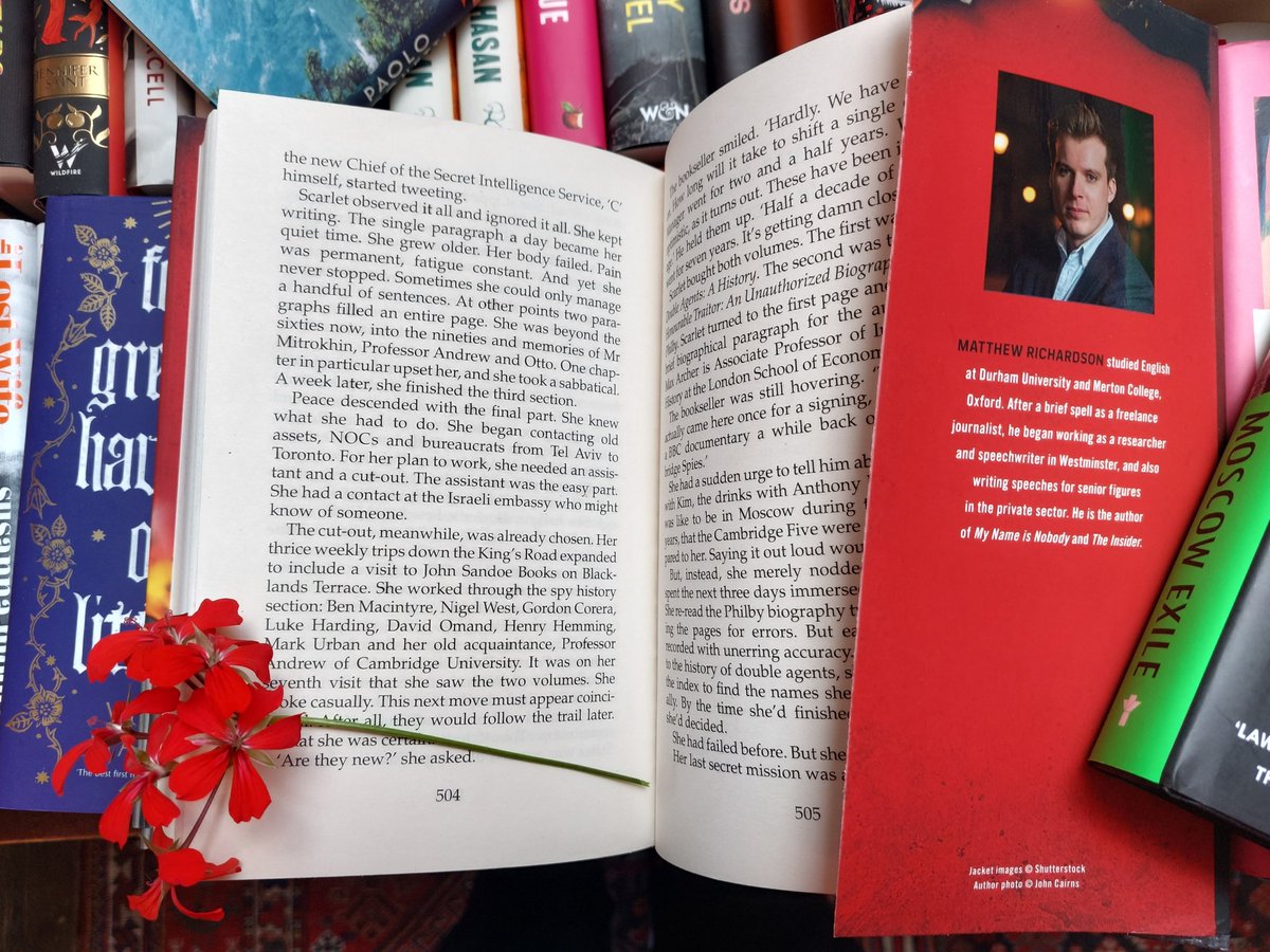 Tipoff from a customer re. our cameo in Matthew Richardson's latest spy caper! JS is the natural destination for any bookish operatives - intelligent, discreet &amp; effortlessly stylish in an all-black wardrobe. Our 'spy history section' is so secret even we haven't found it yet...