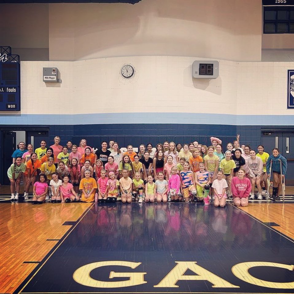 Two days of camp down, two more to go! Loving the culture and energy being brought to the camp! 

🏐🏴‍☠️ #piratepride #schsladypirates
