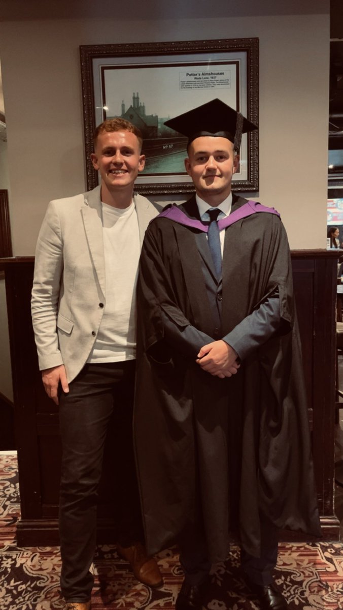 Ben McGeeney, proud as punch #LeedsBeckettGrads