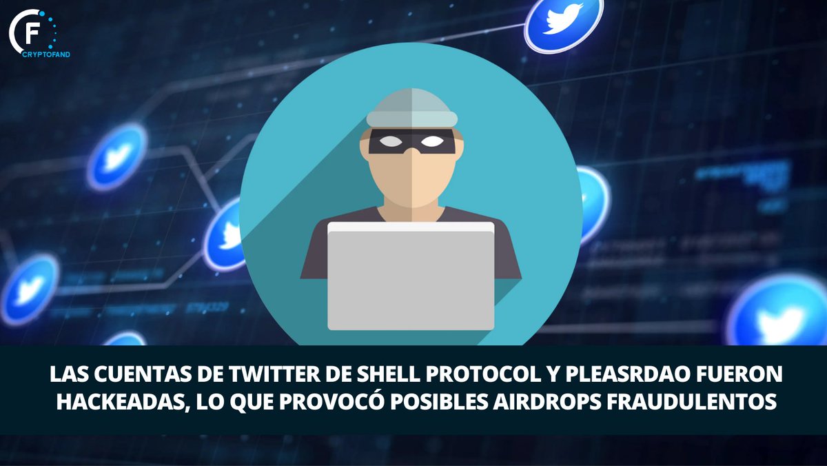 cryptofand's tweet photo. El AMM de DeFi #ShellProtocol y el colectivo #NFT #PleasrDAO han sufrido hacks en sus cuentas de #Twitter según informes de la comunidad #Cripto
La cuenta de Twitter del primero ha estado publicando enlaces sospechosos😬 https://t.co/D6rVPU9KBm
