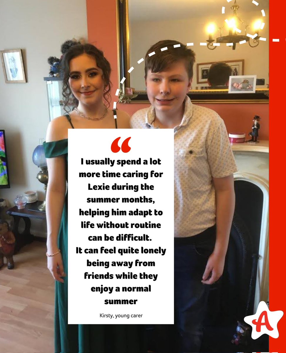 laurajholmes_'s tweet photo. @U105radio shared new research from Action for Children &amp; Carers Trust yesterday, highlighting the reality of loneliness during the summer holidays for #youngcarer Kirsty from Armagh. Thanks for this @GrainneMckinney @CaoimheQuinn105 ⭐ https://t.co/stoE3vsQZB