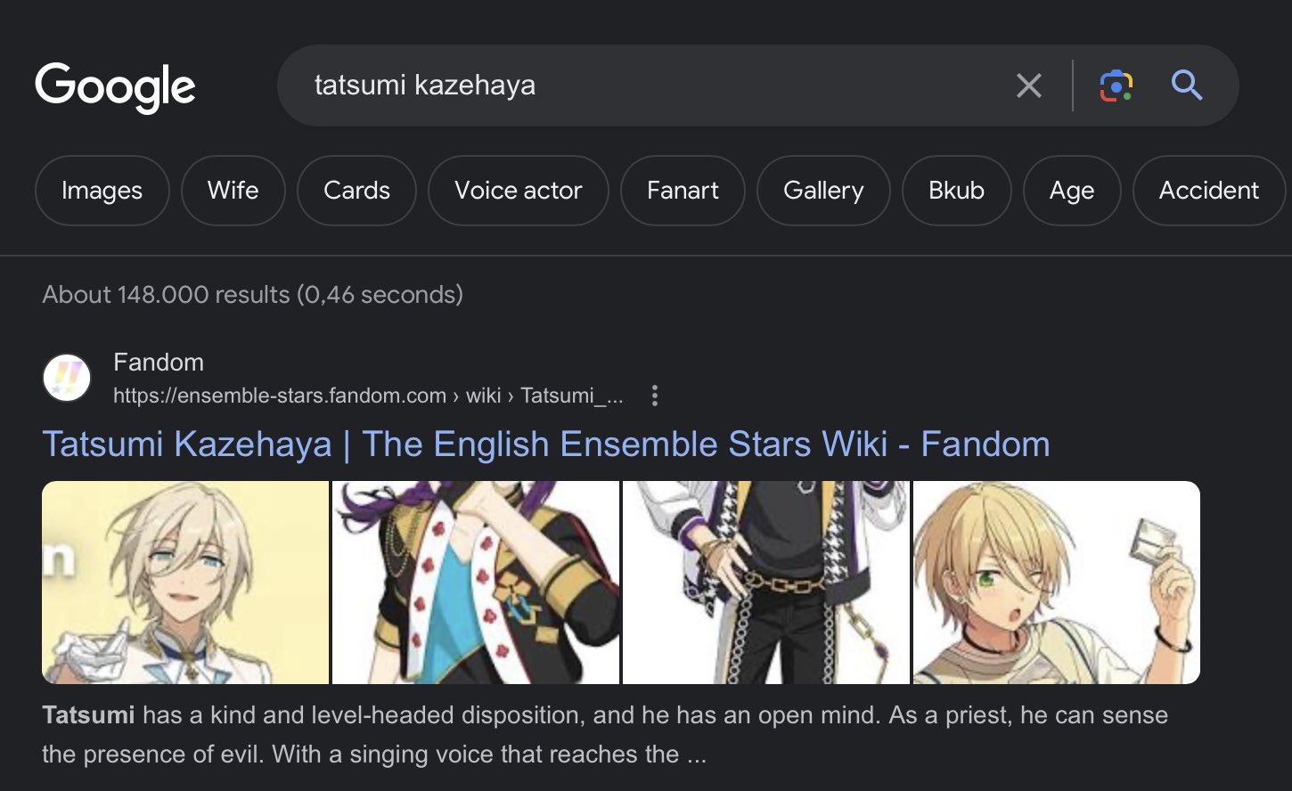 Tatsumi, Wiki