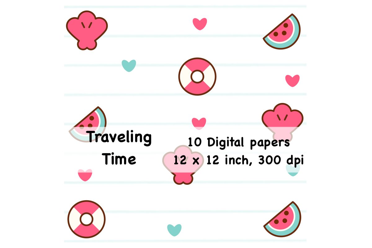 SP_Sweet102's tweet photo. Traveling Time Digital Paper Pack

https://t.co/3sKzSVRydQ

#travel #traveling #sea #beach #shell #seashell #watermelon #tropical #summer #icecream #cute #lovely #cartoon #colorful #paper #pattern #patterns #decorate #scrapbook #planner #wallpaper #background #craft #diy https://t.co/SZQ1PADmQF