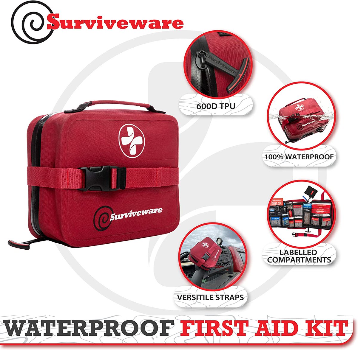 modernnomadgear's tweet photo. Prepared for the outdoors with the Surviveware First Aid Kit from https://t.co/oNksYKmz5J. Compact, organized, essential. Your reliable adventure companion. BUY NOW: https://t.co/R9XzHTKER0 #ModernNomad #Surviveware https://t.co/URcWHiC1Vm