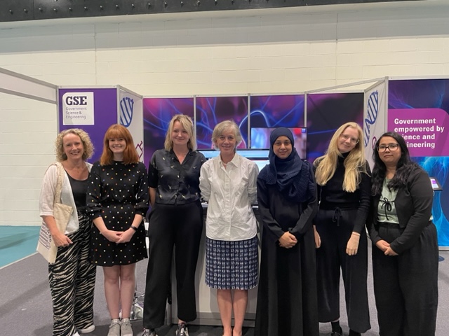 uksciencechief's tweet photo. Great visit to #CivilServiceLive 2023 today to discuss leading in a crisis and science careers in the civil service. https://t.co/tpFviIRanQ