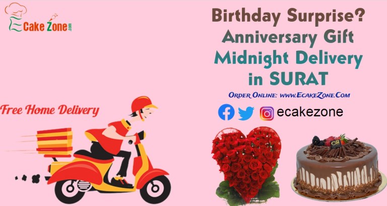 ecakezone's tweet photo. Looking to #surprise your loved ones at midnight? Order mouthwatering cakes with a #flower #bouquet #online in #Surat.

https://t.co/7AMYB2PNYD

✅Same Day Delivery in all Surat
✅ Fresh &amp; Eggless Cakes
✅ Online Order Cake, Flowers , Teddy , Chocolates Delivery Service In Surat https://t.co/fOeb6qcjYY