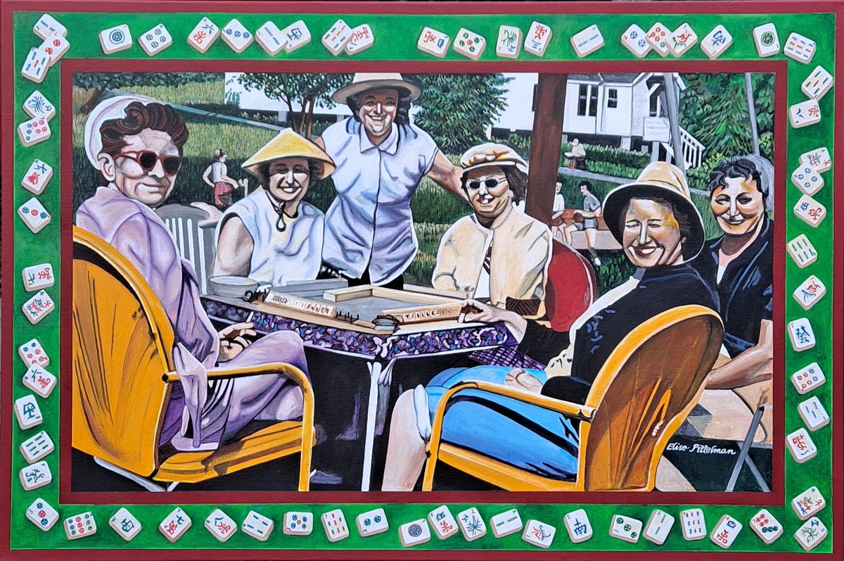 borschtbelt's tweet photo. Working off photographs and source material from the era, Pittelman elevates mundane moments of Catskills summer life and renders them with a cartoonish dynamism that is at once joyous and melancholy. https://t.co/WQTSyM0fgm