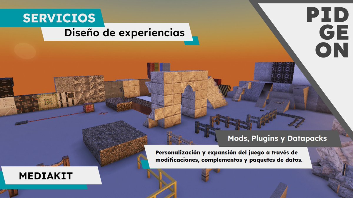 🕊️ NUESTROS SERVICIOS🕊️

▫️ Servidores Multijugador
▫️ Creación de Mapas y Mundos
▫️ Mods, Plugins y Datapacks