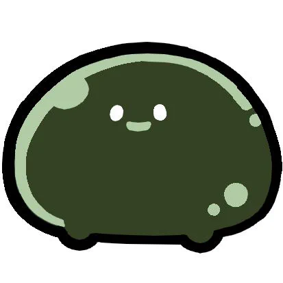 15ピクセルのペンで筆圧感知なし縛りで描いたナービィ。 