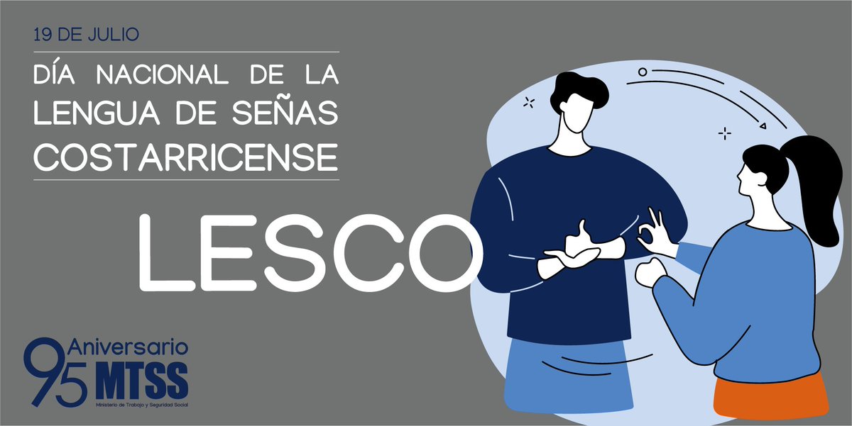 MTSS_CR's tweet photo. Hoy nos unimos a la conmemoración nacional de la Lengua de Señas Costarricense, que es la lengua de las personas sordas en nuestro país.
 Este día nos permite visualizar y generar conciencia sobre la importancia de generar la inclusión plena de las personas sordas y sordociegas. https://t.co/RlAAUG34gW