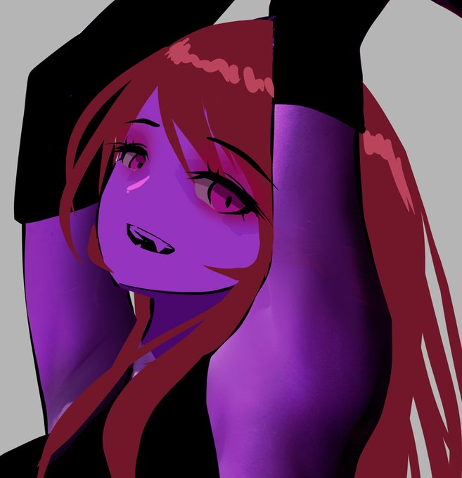 今日はここまで紫のえっちなお姉さん 