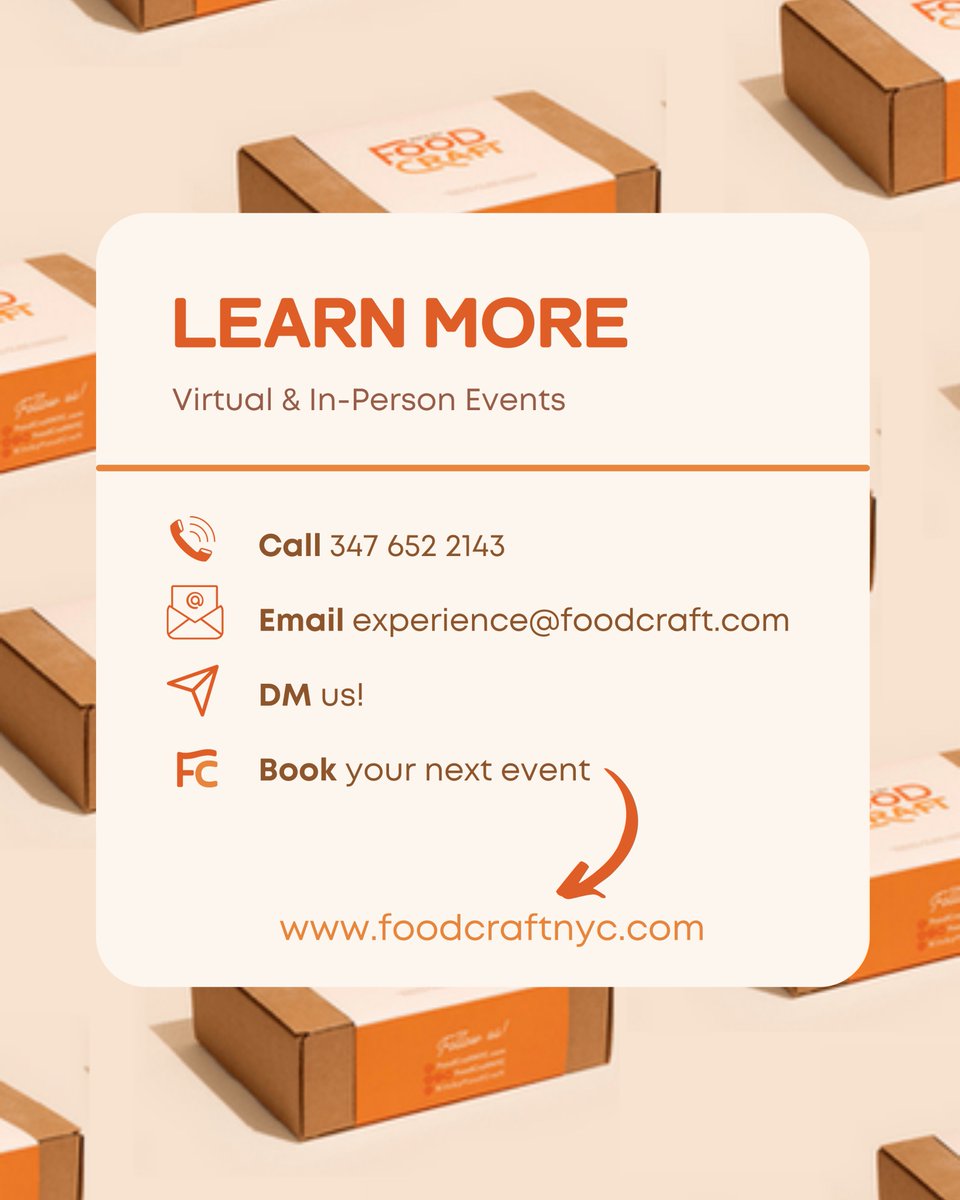 foodcraftnyc's tweet image. We're onto something new!! 👀👀👀

You can find us now on Threads too!🧡
Let's share stories, fun things about food, drinks, and arts and crafts with one another.

Tell us what you want to hear from us.🫶✨
Comment it down below! 👇

#threads #threadsapp #foodcraft #foodcraftnyc