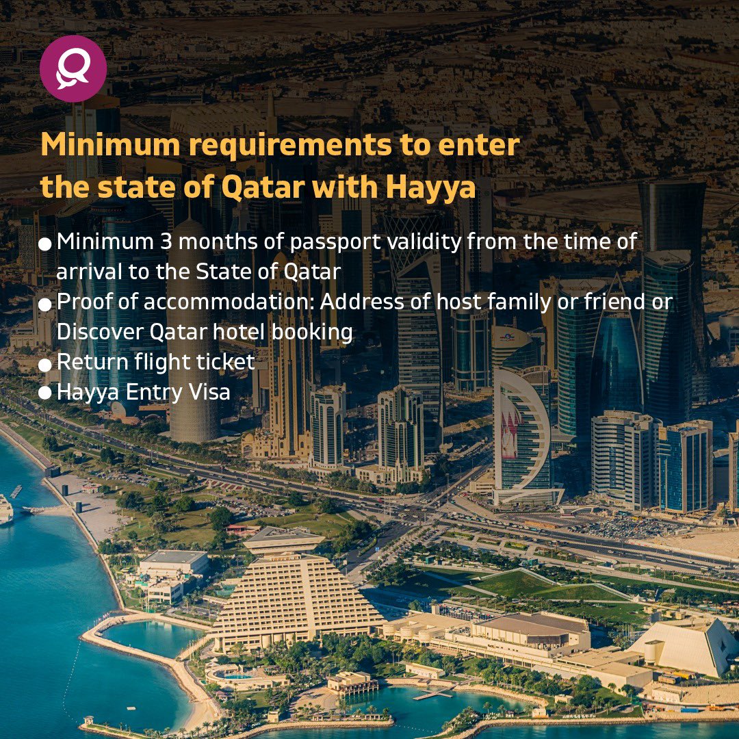 qatarliving's tweet photo. Do you have friends or family visiting Qatar this summer? 

Here's all you need to know about visas to Qatar through the Hayya platform.

#Qatar #QatarLiving #HayyaQatar #HayyaVisa https://t.co/5964ilFlld