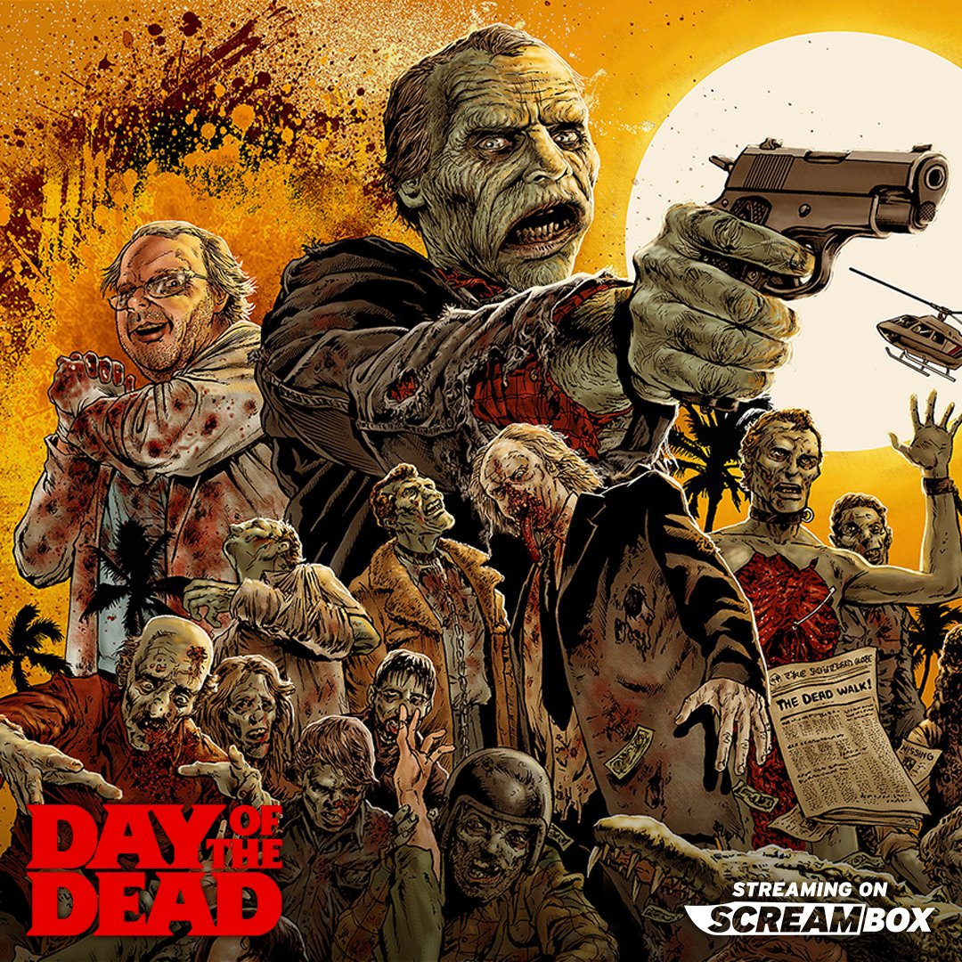 Day of the Dead saw its wide theatrical release on this day in 1985!

Choke on the George A. Romero zombie classic on SCREAMBOX.