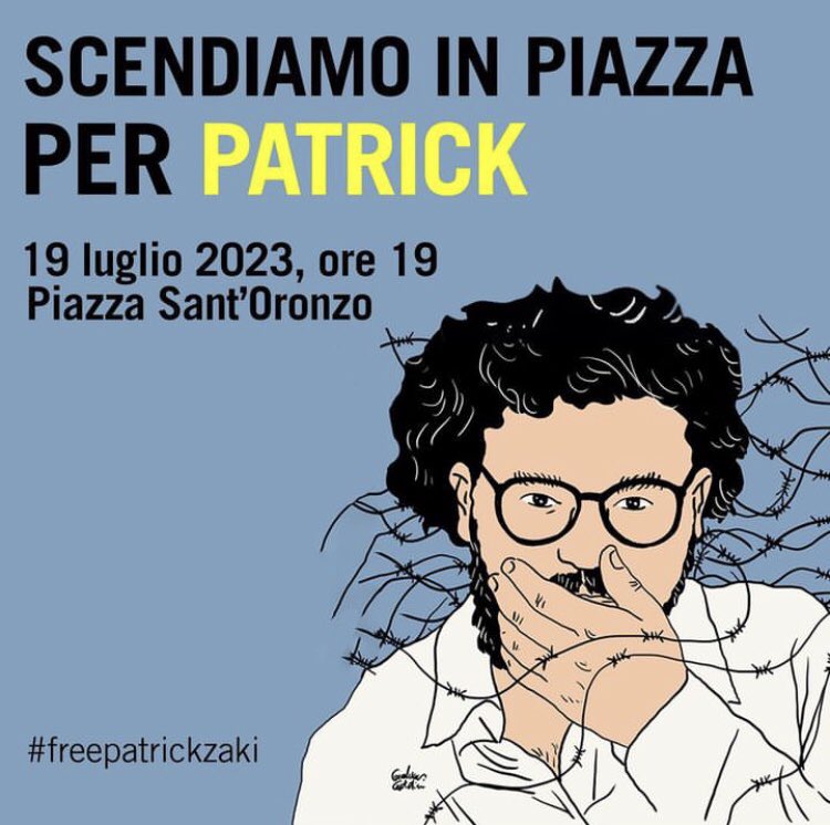 Lecce - Ora più che mai #FreePatrickZaki
Altre iniziative sono in programma in diverse città italiane per sostenere Patrick e richiedere la sua immediata scarcerazione. Fai girare l'appuntamento e seguici per gli aggiornamenti!