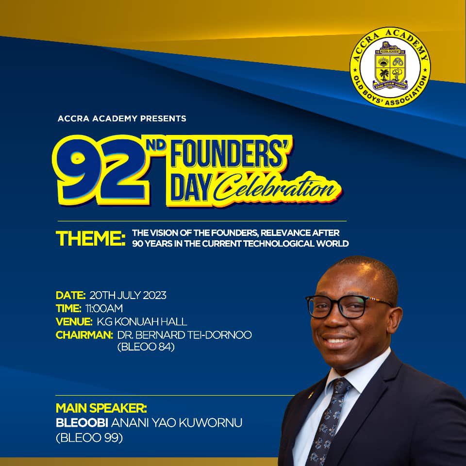 #TheAccraAcademy #FoundersDay #Bleoo