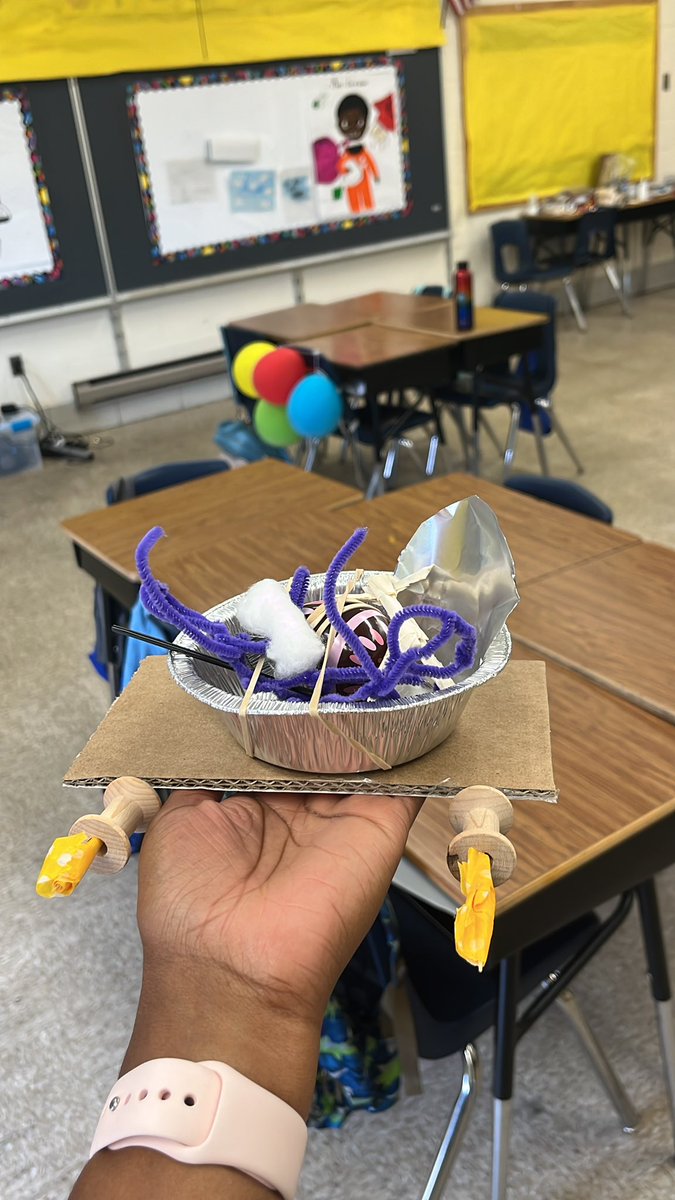 StampCampCG23's tweet photo. Remember when the cadets sketched their buggy yesterday? Well today they used their materials to bring their sketch to life! Here are some prototypes of their lunar buggy that will carry 2 astronauts &amp; equipment to the Moon 🌙. #StampCamp @pgcps @Title1_PGCPS @nasa @Collins_NBCT https://t.co/5oUYWgIEX0