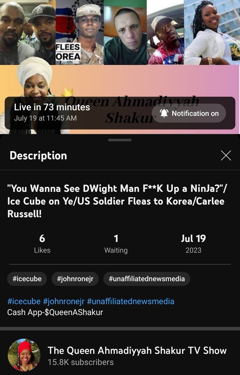 SilentDPro1992's tweet photo. Come one come all, #RoyalFam #BlackFam!!  We have a lot of nefarious ground to cover in "Your Rising Call " today!  The Broadcast will start @ 11:45 AM EST!  Don't be late!

Original:  https://t.co/xzIJUdx0ky
TV Show:  https://t.co/0yPu5k80vQ https://t.co/TpKZu1NCAW