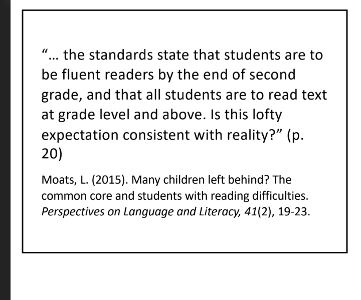 What a great keynote presentation today from Dr. Nanacy Mathers. Such great quotes. We have to address the elephant in the room!! <a href="/Region10ESC/">Region 10 ESC</a>