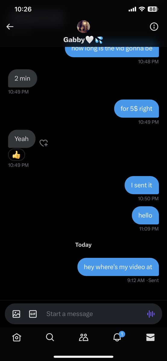 don’t buy from @Gabbyn211 she’s a scammer #buyincontent