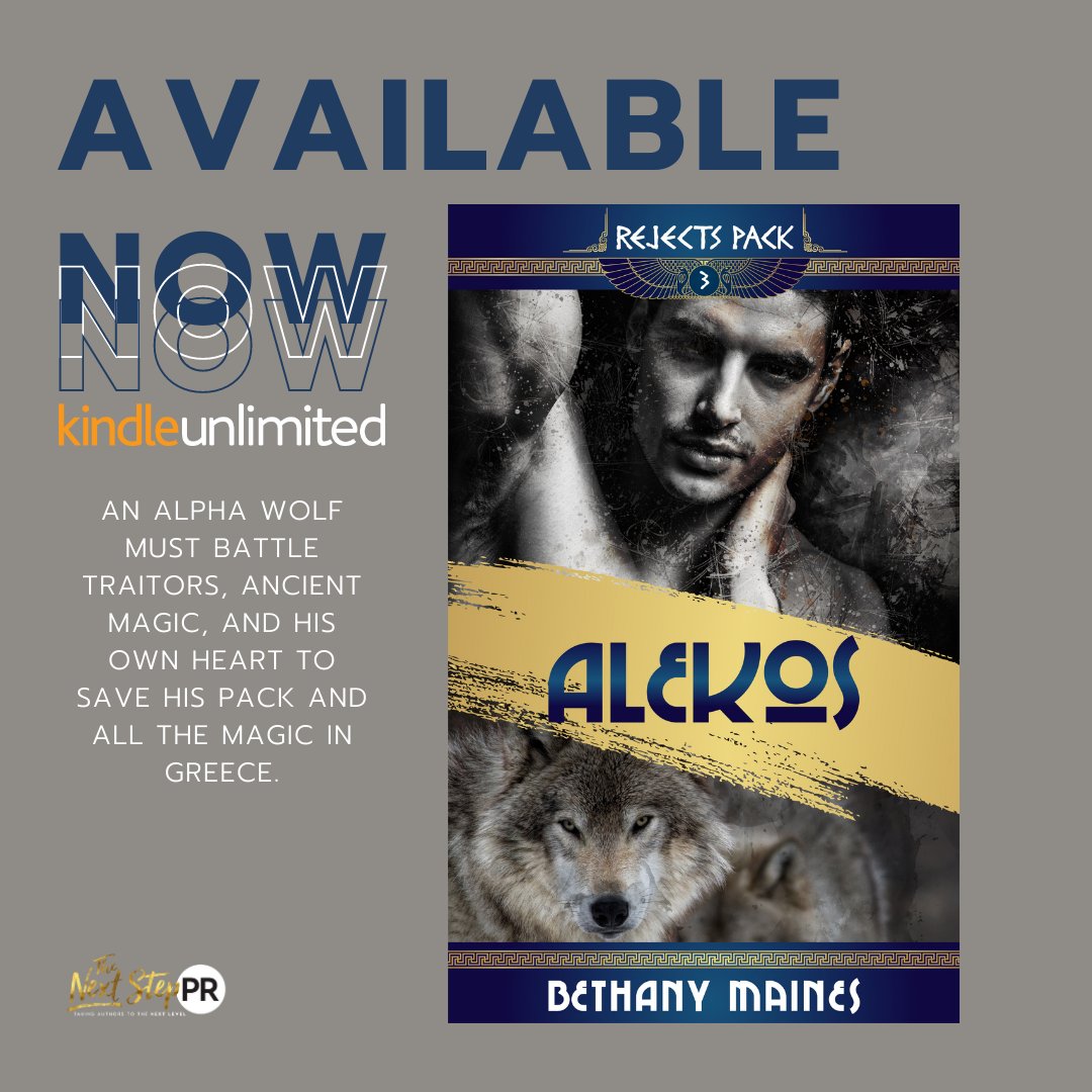 ClaireGeen's tweet photo. 𓁏 𝐑𝐄𝐋𝐄𝐀𝐒𝐄 𝐃𝐀𝐘 𝐈𝐒 𝐇𝐄𝐑𝐄! 𓁏
#Alekos by @BethanyMaines
#AlekosReleaseBM #BethanyMaines #RejectsPack
#ParanormalRomance #RomanticFantasy
#Buy https://t.co/yolZQI7OiQ
#GR https://t.co/fovBVbjLPf
#HostedBy @TheNextStepPR https://t.co/5qRdN8HLRX