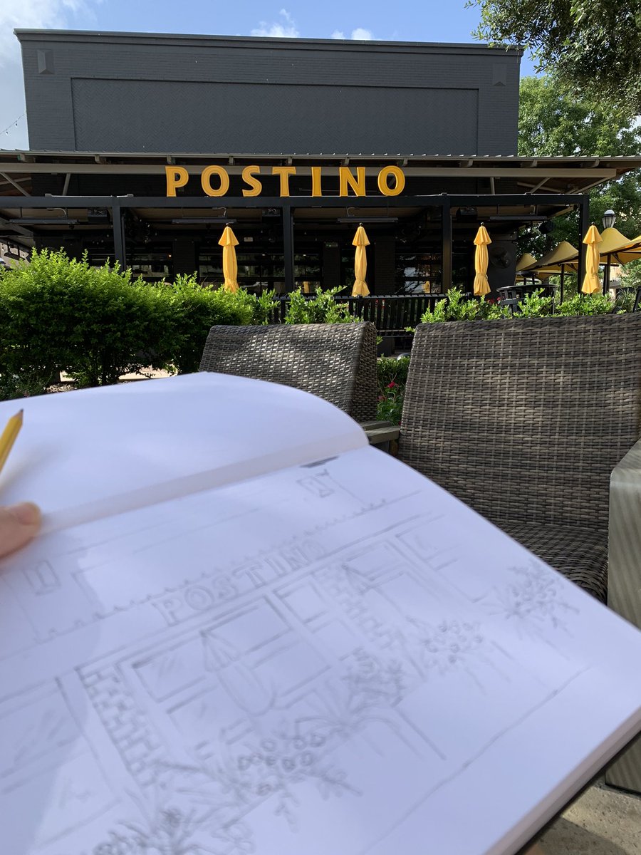 teutonsoffun's tweet photo. Enjoying this beautiful morning urban sketching led by KISD teacher Laura Simoneaux.  She did a great job introducing this process and leading our professional development. #bengalpride https://t.co/VC0tYrgDVd